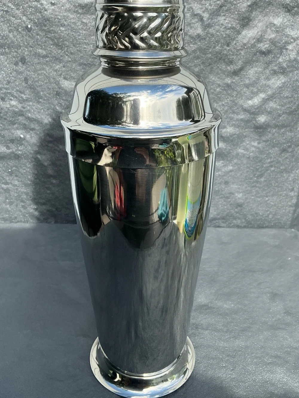 Ralph Lauren Equestrian Braid Stainless Steel Cocktail Shaker 550LR015-548